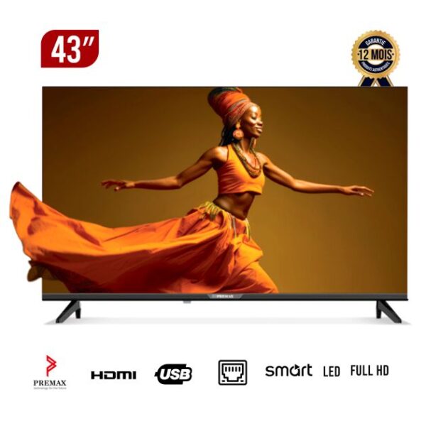 smart premax tv 43'' full hd